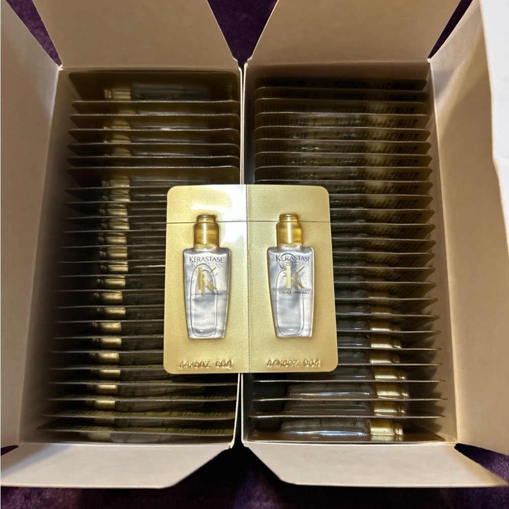 Unisex Kérastase Elixir Ultimate Hair Oil Duo Bundle 50 sets 100 Total Units